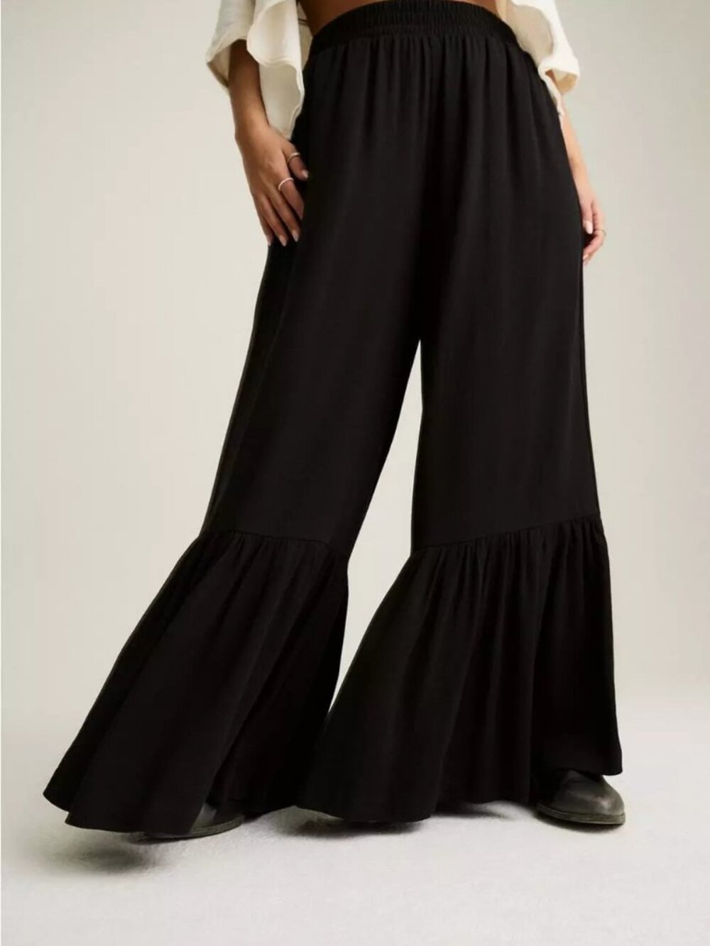 FESTI Tiered Straight Pant (PANTS ONLY)